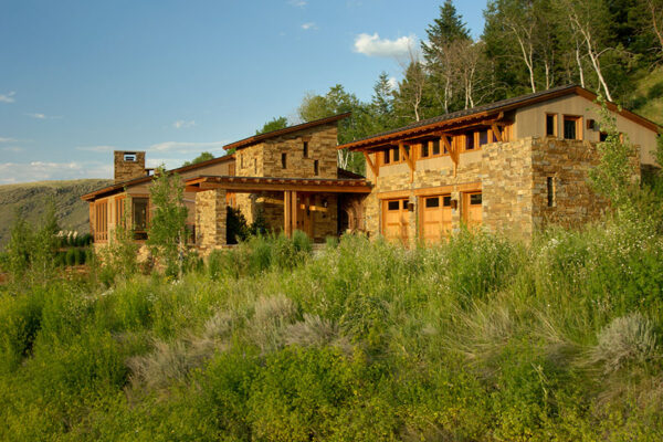 Exterior of spacious home to match amazing views