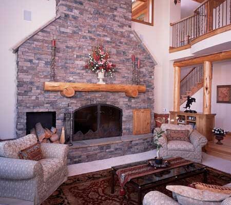 Project 11 - Stone Fireplace