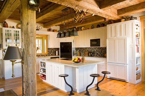 Project 6 - Modern kitchen, exposed wood beams